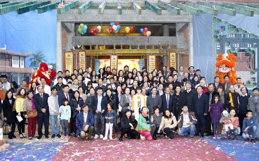 Cập nhật công đức xây chùa từ lễ cất nóc 26-10-2013