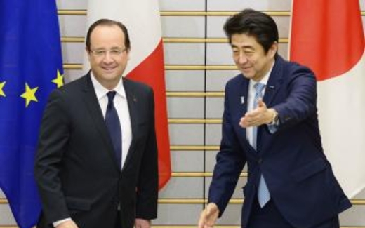 Tổng thống Hollande hài lòng về kết quả công du Nhật Bản