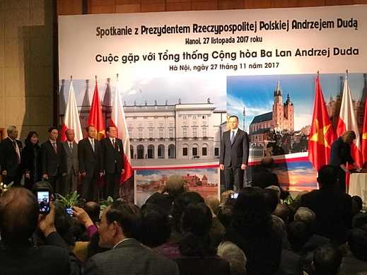 Tổng thống C.H Ba Lan Andrzej Duda thăm Việt Nam