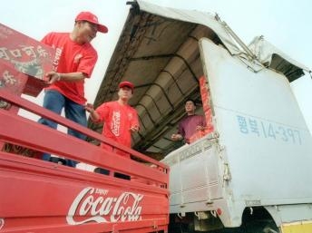 Nước ngọt Coca Cola được bán tại Bắc Triều Tiên