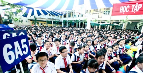 Luyện thi lớp 6, trường Trần Đại Nghĩa: Căng thẳng hơn thi... đại học
