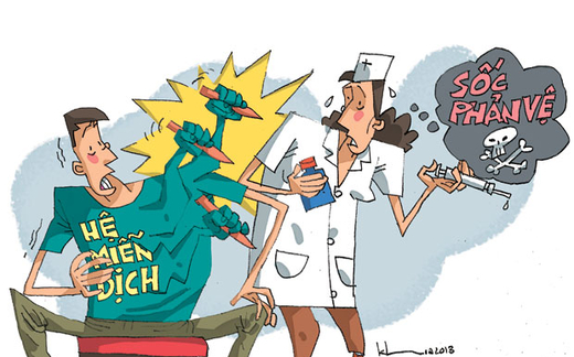 Sốc phản vệ: trẻ không tha, già không thương!