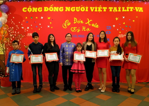 Cộng đồng Việt Nam tại Litva mừng xuân Kỷ Hợi 2019.