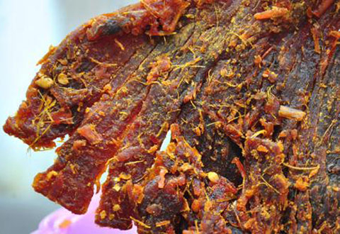 Thịt ôi tẩm hóa chất thành đặc sản thịt khô