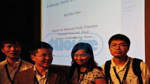 GS Ngô Bảo Châu báo cáo trước toàn thể Đại hội toán học thế giới