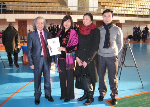 Sức lan tỏa của võ cổ truyền Việt Nam tại Ucraina.