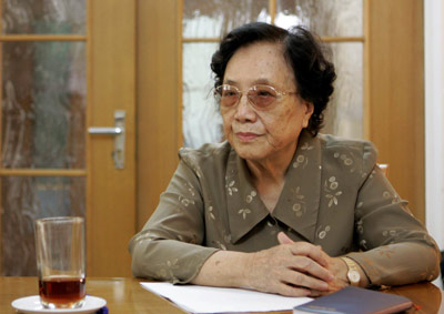 Nguyên Phó Chủ tịch nước Nguyễn Thị Bình nói về “Đề án 70 ngàn tỷ”