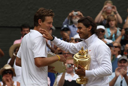 Nadal lần thứ hai vô địch Wimbledon