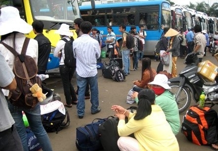 Xe tết, chém đẹp phí hành lý