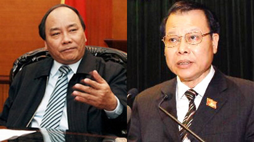 Giới thiệu 2 phó thủ tướng mới: Nguyễn Xuân Phúc, Vũ Văn Ninh