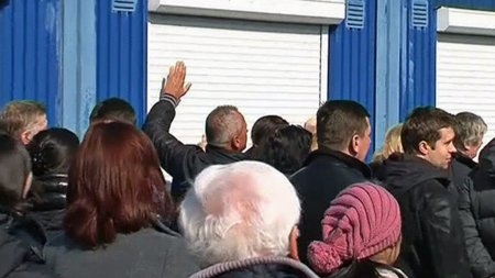 Biểu tình ở trung tâm thương mại Maximus