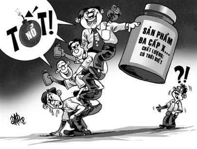 Thạc sĩ bán hàng đa cấp 'cứu' Tết