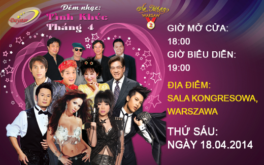 Đêm nhạc “Tình khúc tháng 4”
