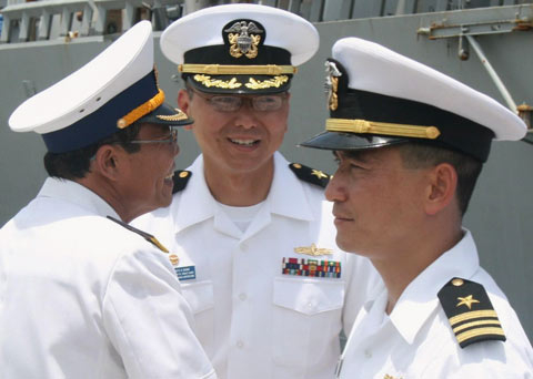 Chỉ huy tàu USS John S. McCain: ‘Chúng tôi không tập trận với VN’