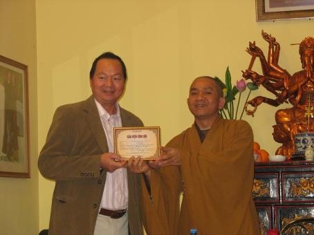 Hoạt động Phật sự của Đại đức Thích Trí Nhiên tại Ba-Lan