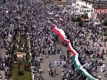 Tại Syria, hơn một triệu người biểu tình chống chế độ Assad
