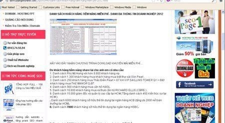 Rao bán thông tin cá nhân: Lợi nhuận khổng lồ