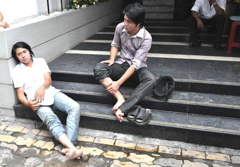Cướp kính siêu xe đang chạy ở trung tâm Sài Gòn