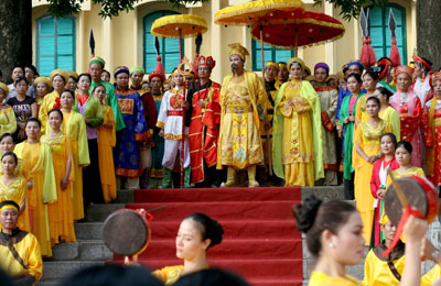 Tái hiện hành trình dời đô về Thăng Long