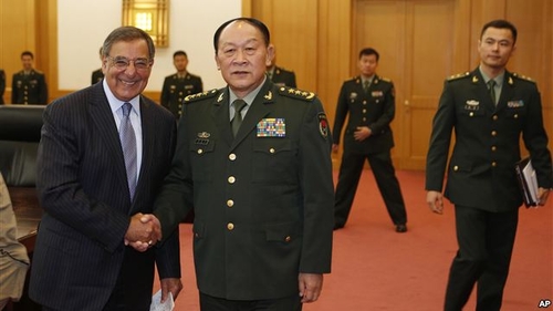 Ông Panetta kêu gọi tăng cường quan hệ quân sự với Trung Quốc