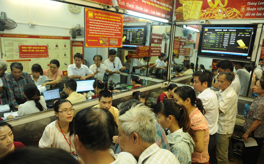 Vốn đầu tư vào vàng đang thức giấc