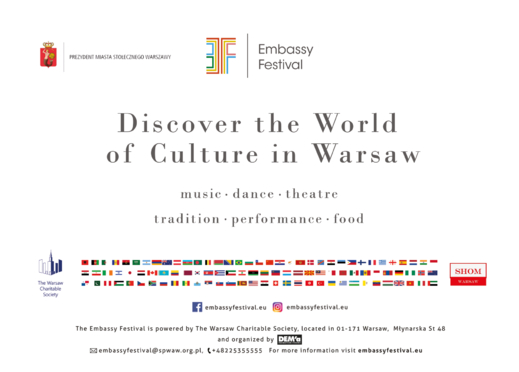 Thông báo chương trình Lễ hội Văn hóa - Ẩm thực các Đại sứ quán (Embassy Festival) lần thứ nhất tại thủ đô Vác-sa-va