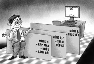 Nhật ký sau tết