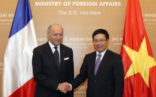 Ngoại trưởng Pháp thăm Việt Nam: Hà Nội và Paris sẽ nâng quan hệ lên hàng đối tác chiến lược
