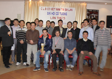 Giải cờ tướng vô địch cá nhân lần thứ 5_Kỳ thủ Nguyễn Tiến Nhân bảo vệ thành công ngôi vô địch.