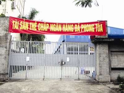 Ồ ạt bán tài sản thế chấp thu nợ