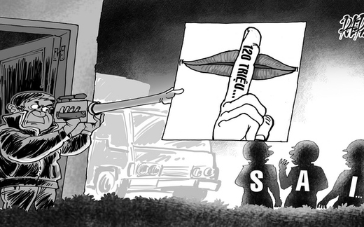 Cảnh sát giao thông bị quay phim tống tiền