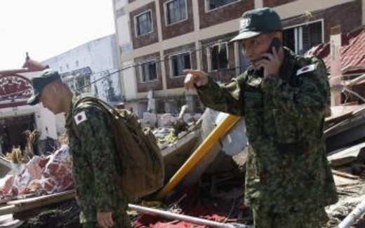 Thiên tai: Quân đội Nhật quay lại Philippines 70 năm sau Đệ nhị Thế chiến