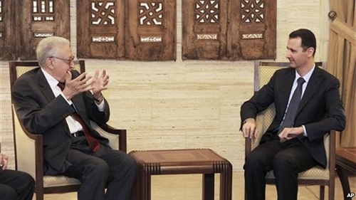 Đặc sứ Liên hiệp quốc hội kiến Tổng thống Assad của Syria