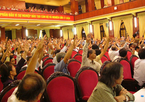 Nhà văn VN ngóng Ban chấp hành Hội mới