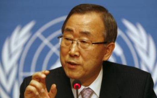 Ban Ki Moon thảo luận về Bắc Triều Tiên và Syria với Trung Quốc