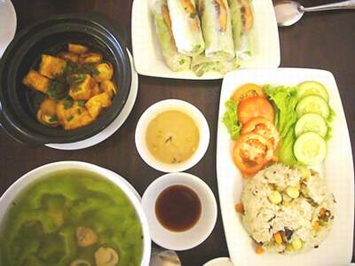 Ẩm thực chay phố Núi