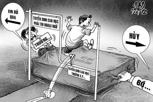 Hàng ngàn người thành thạc sĩ... hụt