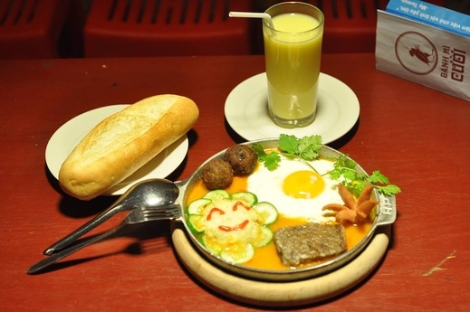 7 hàng bánh mì chảo vừa ngon vừa rẻ ở Hà Nội