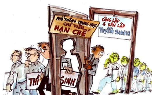 “Siết” chỉ tiêu, cuộc đua vào lớp 10 càng quyết liệt!