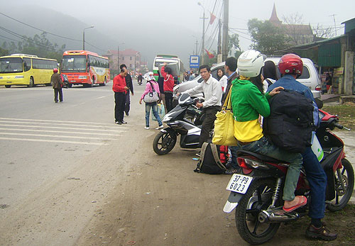 Trầy trật vào Nam