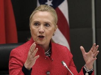 Hillary Clinton tiếp tục công du châu Á để gây sức ép lên Trung Quốc