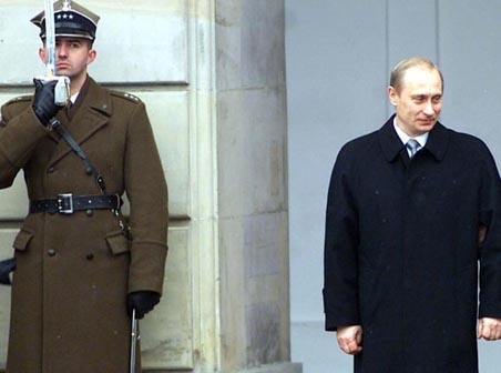 Thủ tướng Putin lo ngại về chuyến thăm Ba Lan.