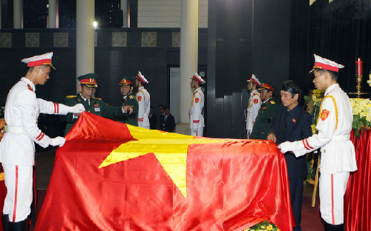 Hôm nay Đại tướng Võ Nguyên Giáp về đất mẹ