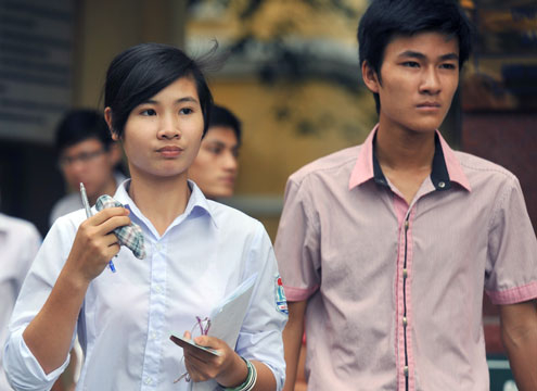 Hơn nửa triệu thí sinh trượt đại học vì điểm sàn