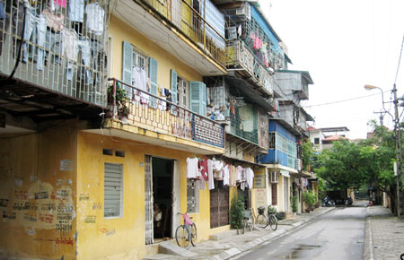90% chung cư cũ ở VN đã xuống cấp