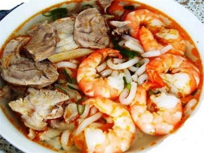 Bánh canh hải sản Rạch Giá