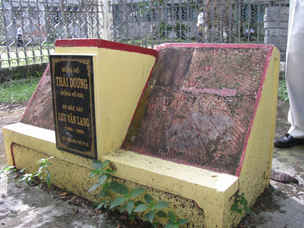 Độc đáo đồng hồ đá duy nhất Việt Nam