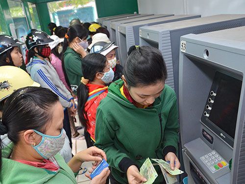 Mệt mỏi với ATM