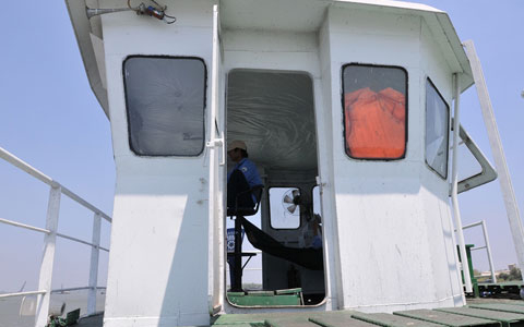 Những chuyến phà trên sông Hậu