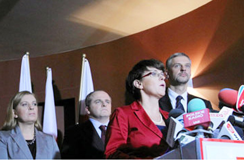 Kluzik-Rostkowska đăng ký Hội "POLSKA JEST NAJWAŻNIEJSZA"